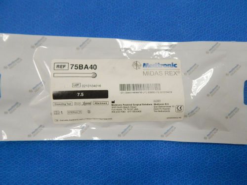 Medtronic 75ba40 midas rex tool 7.5 (qty 1) long dated 6 months+ for sale