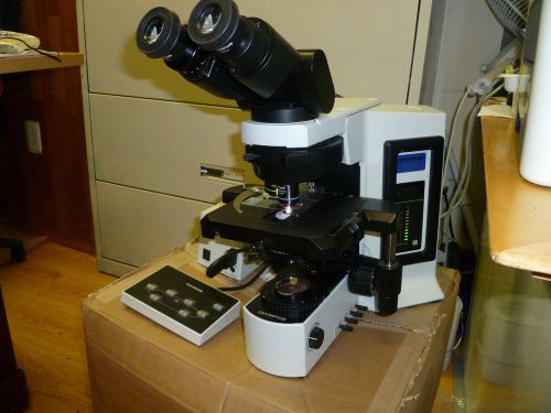 Olympus bx51 ergonomic binocular or trinocular microscope for sale