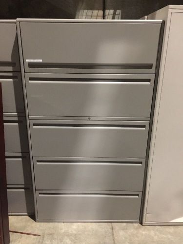 Haworth 5 Drawer Lateral File Cabinet