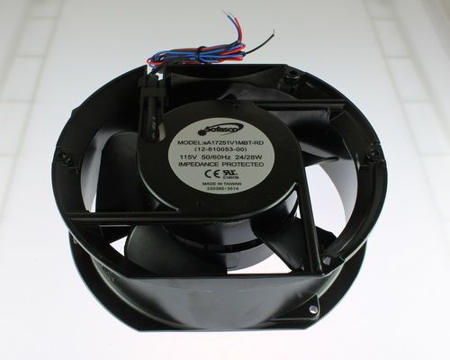 New sofasco fan 5 blades 115vac 6.77x6x2 wire leads 115v ac cooling 28w .3a for sale