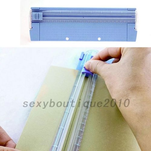 12 inch multipurpose rolling manual titanium paper cutter trimmer ruler trim new for sale