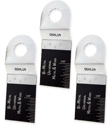 Oshlun mmr-0103 1-1/3-inch universal bi-metal oscillating tool blade for for sale