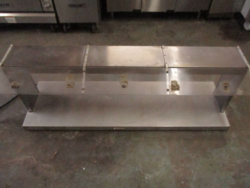 Used merco pizza buffet countertop display for sale