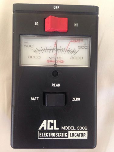 ACL Electrostatic Locator Model 300B With Case