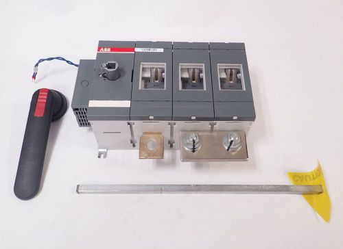 Abb ot600u03 general purpose switch, 3ph 600vac 600a w/ handle &amp; shaft for sale
