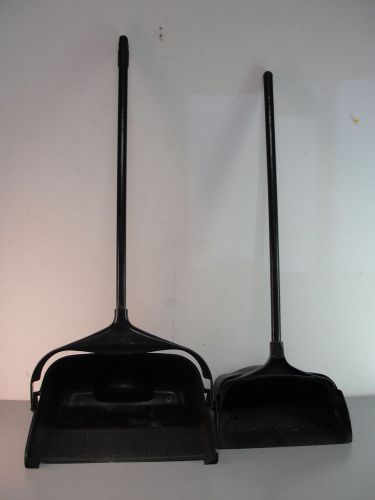 Rubbermaid commercial products dust pan lobby pro upright stand up 12&amp;16&#034;  lot 2 for sale