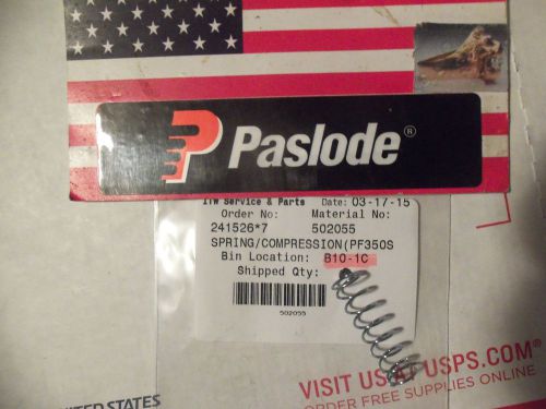 PASLODE Part  # 502055  SPRING/COMPRESSION (PF350S)