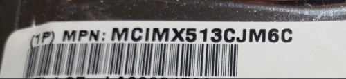 Freescale NXP MCIMX513CJM6C ARM Cortex A8 iMX513 32-bit 800MHz Processor BGA-529