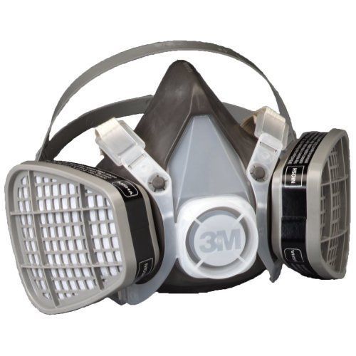 3M Paint Mask Filter Spray Protect Dust Respirator Smoke Stench Odor Safe Large
