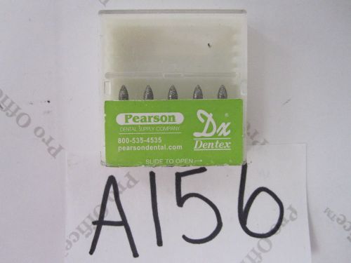 Pearson Dental DX Dentex D60-2363 S368/023 Diamond Burs Pack of 5