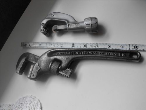 Ridgid pipe tubing cutter &amp; wrench