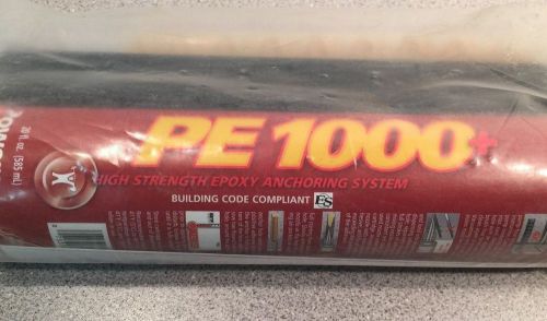 Powers PE 1000 epoxy anchoring adhesive  Lot of 8