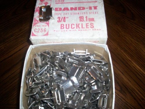 Band-it stainless steel-3/4&#034;,buckles-c256-model 201-new for sale