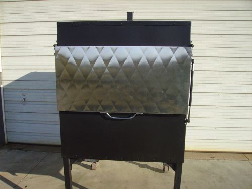 New insulated commercial bbq rotisserie smoker grill (compared to ole hickory for sale