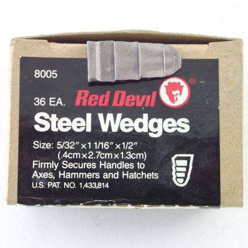 (CS-442) Red Devil Grady Steel Wedges Hammer Handle Pn 8005