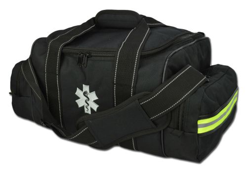 BLACK Lightning X Large First Responder Bag w/ Dividers Medical Trauma First Aid