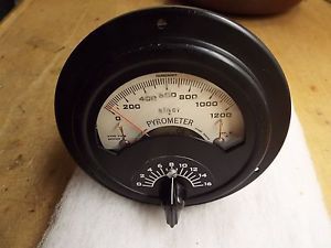 ALNOR PYROMETER &#039;&#039;&#039;NEVER USED&#039;&#039;&#039;  0-1200