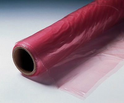 4&#039; x 3300&#039; anti-static low density poly film - pink tinted (1 mil) for sale