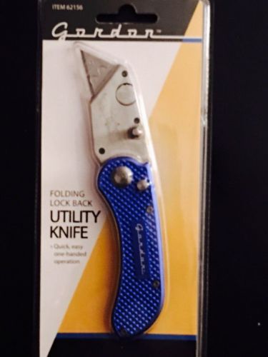 Folding lock back heavy-duty utility knife for sale