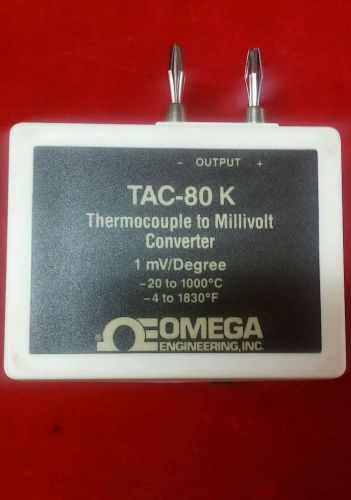 Omega TAC-80 k thermocouple to millivolt converter