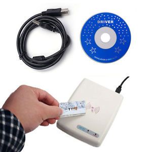 USB Mifare1 Contactless Proximity Smart 13.56Mhz RFID ID Card Reader Writer