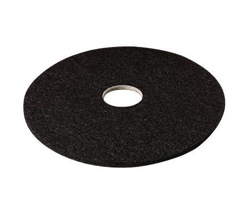 WAXIE 17&#034; KleenLine Stripping Pad, Black, Conventional Speed 175-600 RPM Caes of