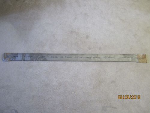 4&#034; x 72&#034; x 1/2&#034; STAINLESS STEEL FLAT BAR T-304L - 6 FEET LONG - NEW! NEVER USED