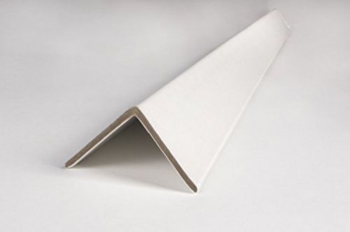 Cardboard edge corner protectors 48 x 2 x 2 white - case of 80 corners for sale