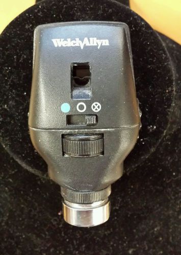 Welch Allyn 3.5V Coaxial Opthalmoscope Head Only.11720 used.  Lot2