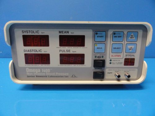 Invivo model 3103-1 omega 1400 series non-invasive blood pressure monitor ~11277 for sale