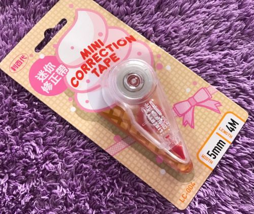 LIBERTY Correction Tape Mini Size 5mm*4m White Out Cute Pink Gift Cheap Small