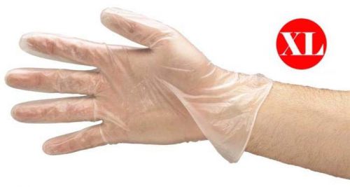 50000 food service hdpe polyethylene glove standard grade x-large size gloves for sale