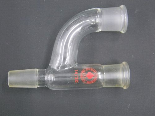 Ace glass claisen adapter 14/20 joints three-way connecting tapered bottom tip for sale