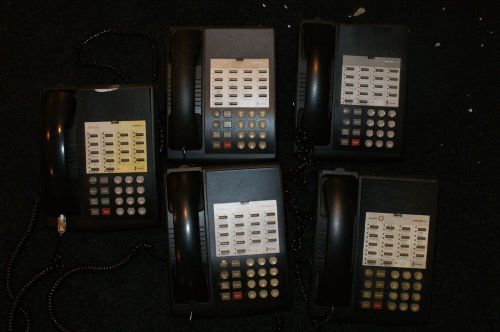 AT&amp;T LUCENT AVAYA partner 18 button phone  - no display LOT OF 5 -Used