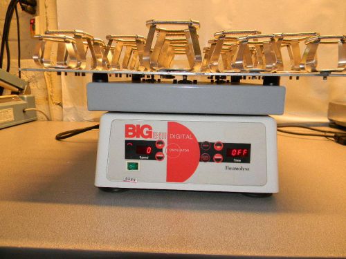 Barnstead thermolyne big bill digital oscillator m73625 w 23 flask holders for sale