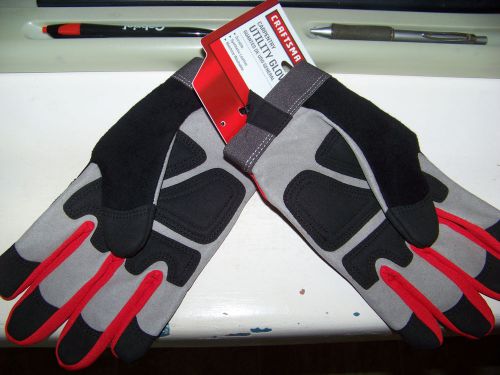 Craftsman Carpentry Utility Gloves Red/Black X-Large Men&#039;s Work Gloves
