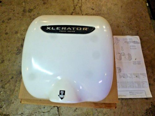 Excel dryer xlerator xl-bwv 220/240v commercial hand dryer surface mount nice! for sale