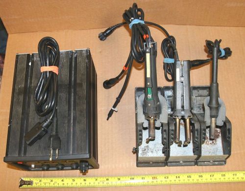 Pace MBT250 soldering station with attachments - Tested good