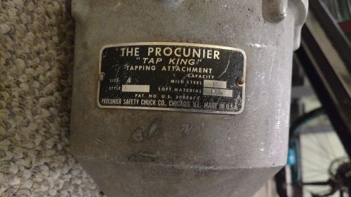 The Procunier Tap King tapping attachment size 4 style F