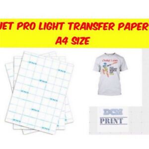 A4 size transfer inkjet paper Iron on ink transfer paper T-shirt HFS*J0