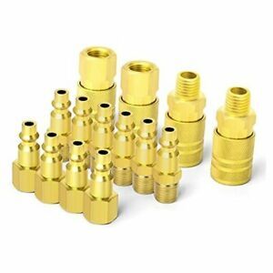 Taisher Air Hose Fittings, 1/4&#039;&#039;NPT Quick Connect Air Air Coupler &amp; Plug Set