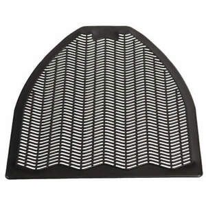 ABILITY ONE 7220-01-586-3333 Urinal Mat,Black,Scented,21 3/4 in,PK6