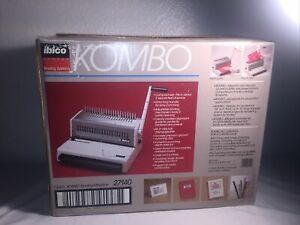 Ibico IBIMATIC Comb Binding  Punch Machine With Original Box
