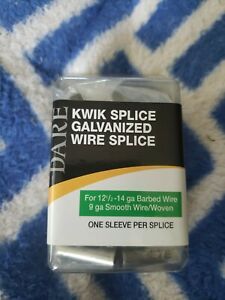 3071 Electrical Fence Wire Splice, 14-Ga., 50-Pk. - Quantity 1