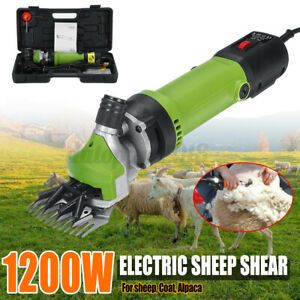 110V/1200W Electric Shearing Shear Clipper Shear Sheep Goat Animal Adjust