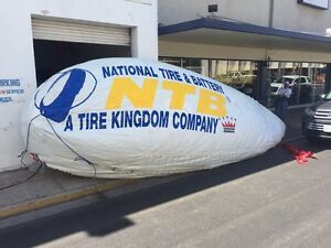 8M 26&#039; ft Inflatable Advertising Blimp /Promotional Flying Balloon