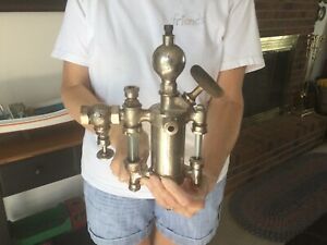 Antique Steam Engine Hydrostatic Oiler Steampunk