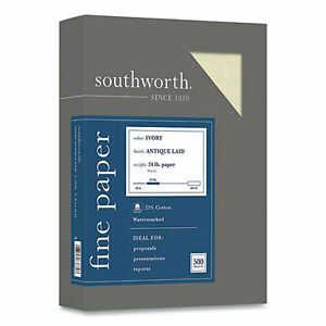 Southworth Paper,Antiq,Lad,Ivr,50024 464C