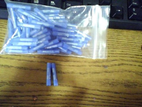 100 Blue Butt Splices for AWG 14-16