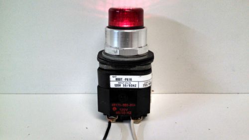 GUARANTEED TESTED! ALLEN-BRADLEY RED ILLUMINATED PUSHBUTTON SWITCH 800T-PA16